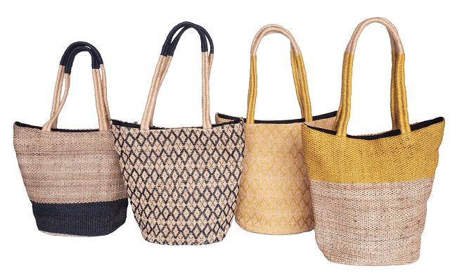 Nieuwe collectie stijlvolle handgeweven tassen van Tulsi Crafts